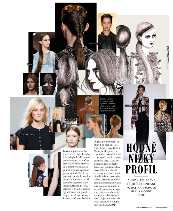 Autumn And Winter Issue Of The Top Fashion Magazine 2015 3 Pages Hair Trends With Articles Illustrations Creative Writing About Autumn And Winter Issue Of The Top Fashion Magazine 2015 3 Pages Hair Trends With Articles Illustrations Creative Writing About